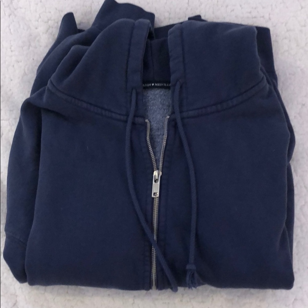 Brandy Melville Christy Hoodie in navy blue